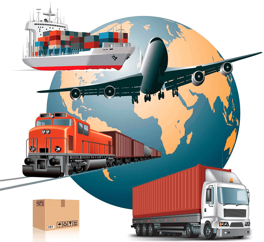 What are the benefits of ground shipping vs air shipping and sea shipping?